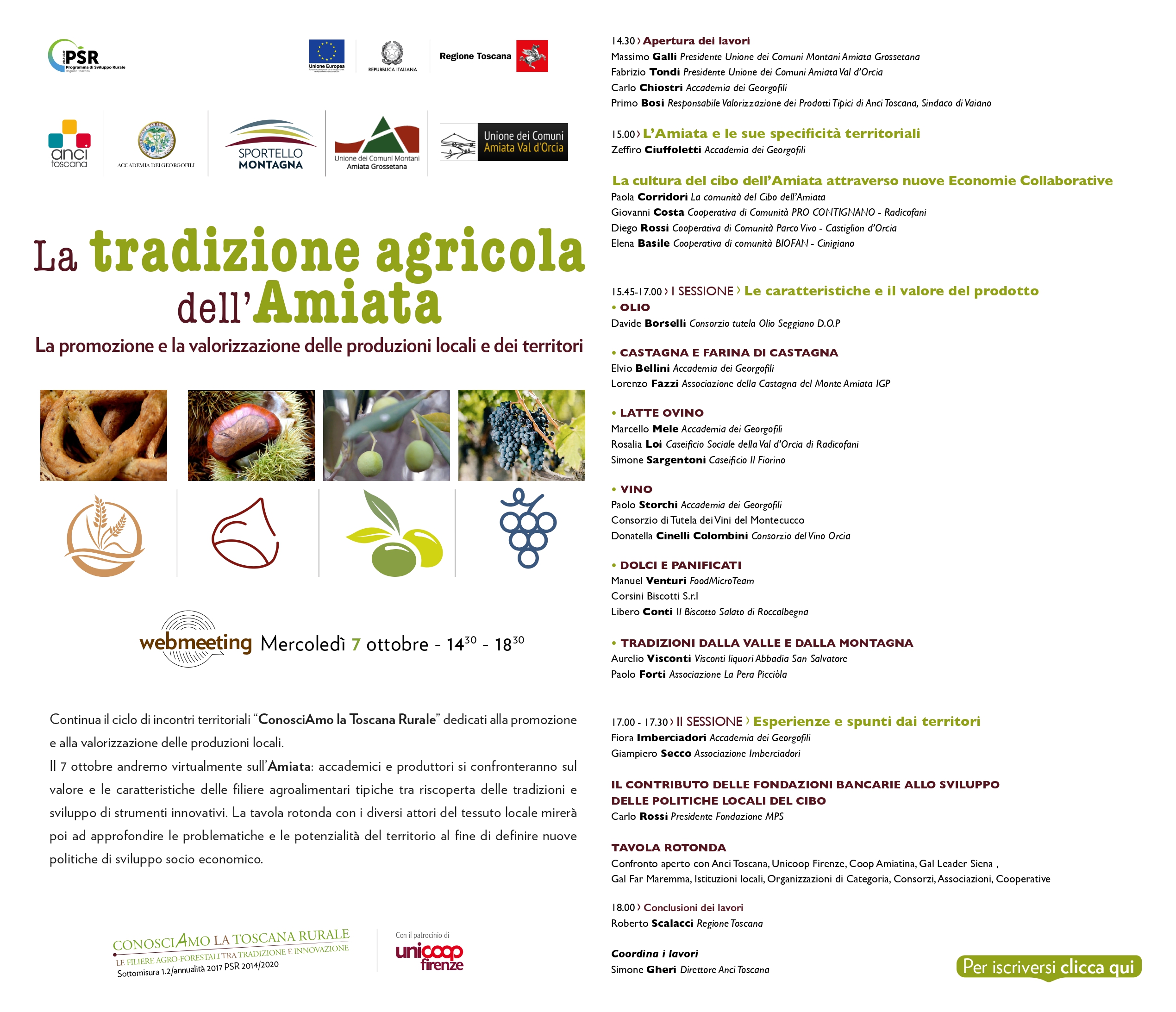 La Tradizione Agricola Dell Amiata 7 Ottobre Parcovivo